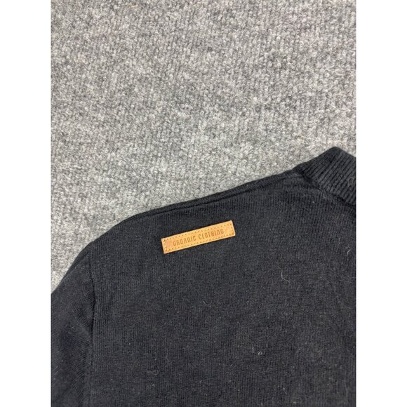 Picture Organic Clothing Wool Blend Sweater Men's XL Black Long Sleeve Pullover - Picture 8 of 8